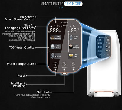 ELEVANCE™ Countertop Reverse Osmosis + Hot function